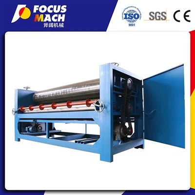 Machine de propagation de la colle de colle de colle au placage de placage pneumatique